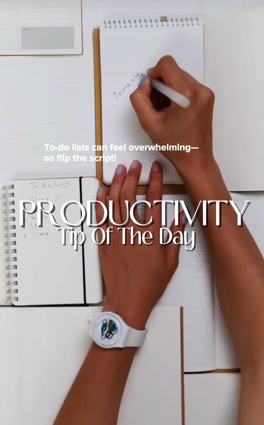 A “Reverse To-Do List” Is A Viral Hack To Feel More Productive