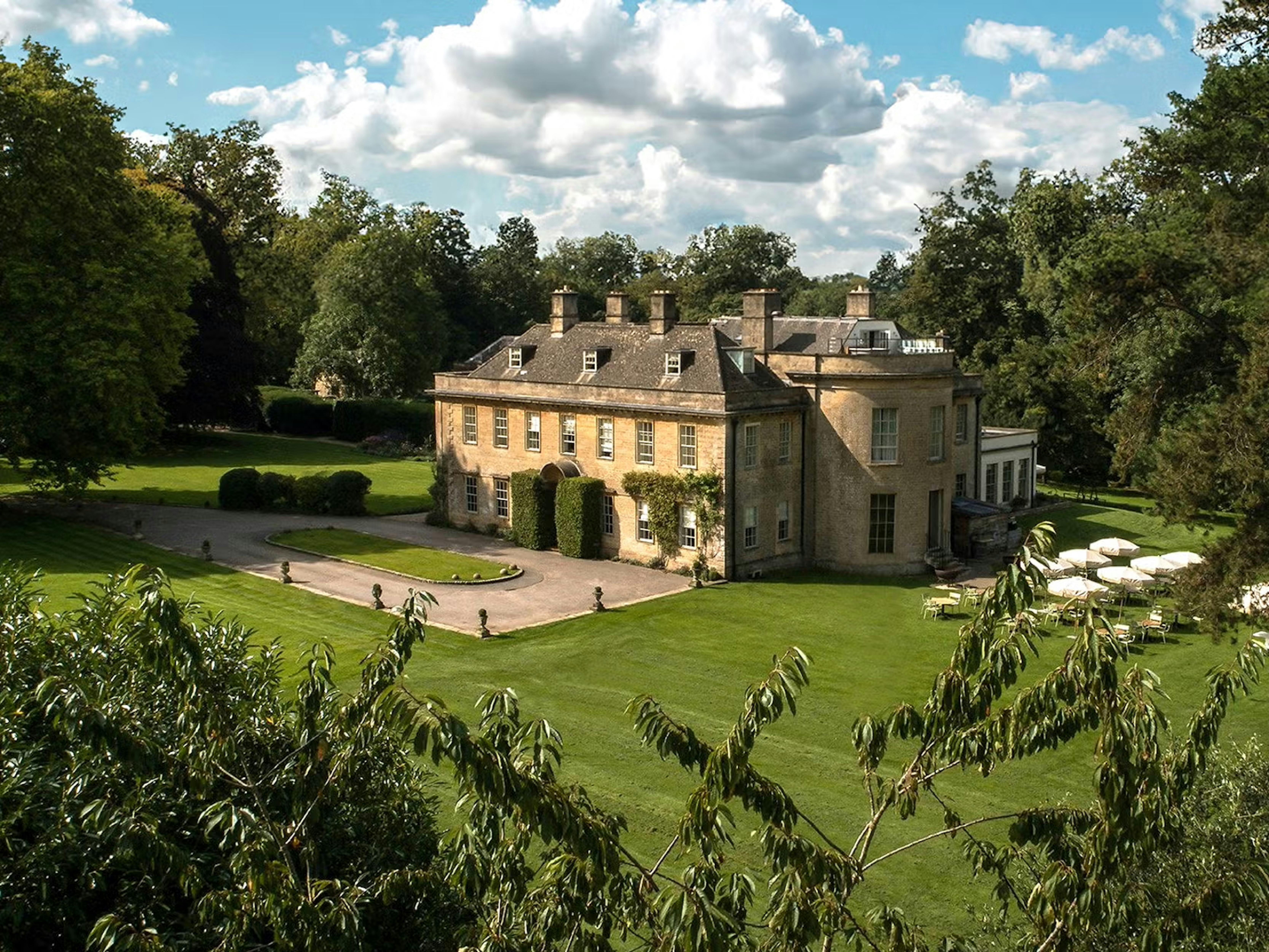 The Exterior of Soho Babington House in Somerset