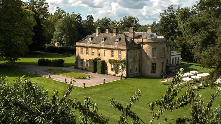 The Exterior of Soho Babington House in Somerset
