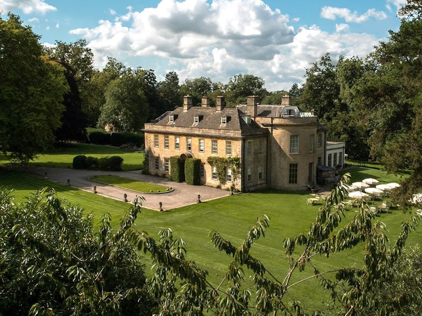 The Exterior of Soho Babington House in Somerset