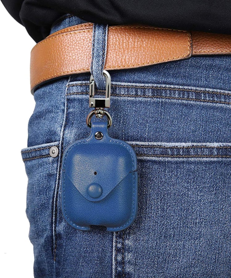 MODOS LOGICOS AirPods Leather Charging Case Keychain