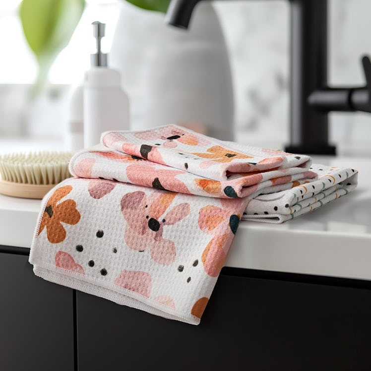 RECYCO Waffle Kitchen Towels (Set of 2)