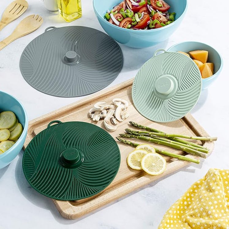 Goodful Universal Silicone Lids (3 Pieces)
