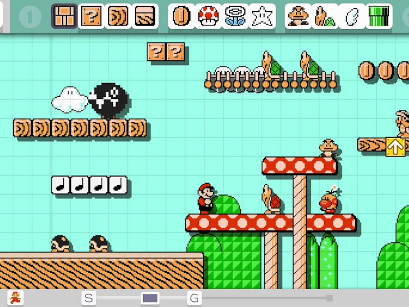 Screenshot from Super Mario Maker