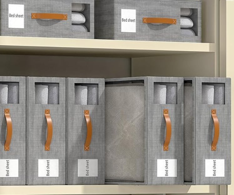 Aokeyee Bed Sheet Organizers (4-Pack)