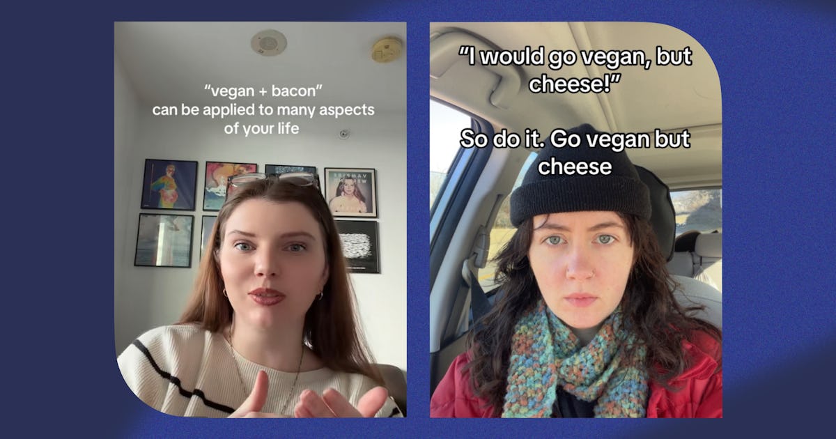 Want To Actually Stick To Your Goals? Go "Vegan + Cheese"