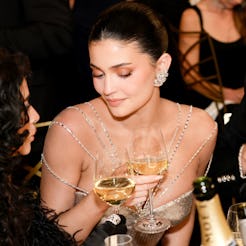 Kylie Jenner at the 2026 Golden Globes.