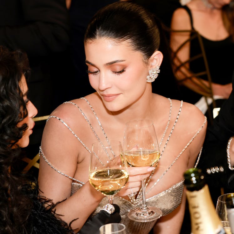 Kylie Jenner at the 2026 Golden Globes.