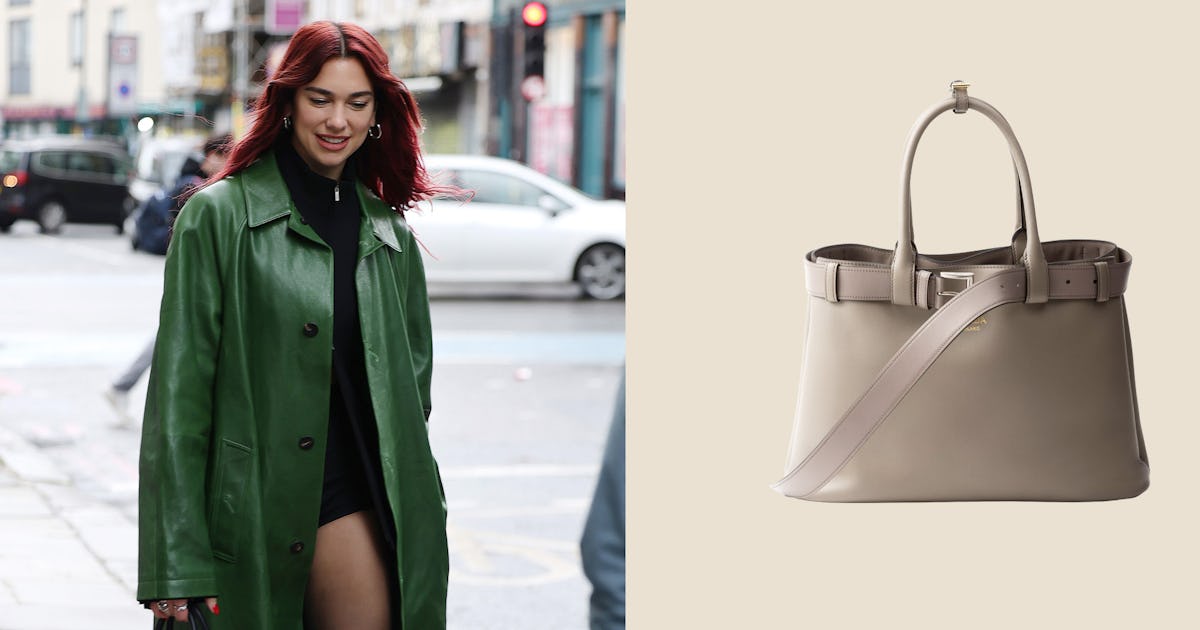 Dua Lipa, Elsa Hosk, & More It Girls Can't Get Enough Of This Belted Prada Bag