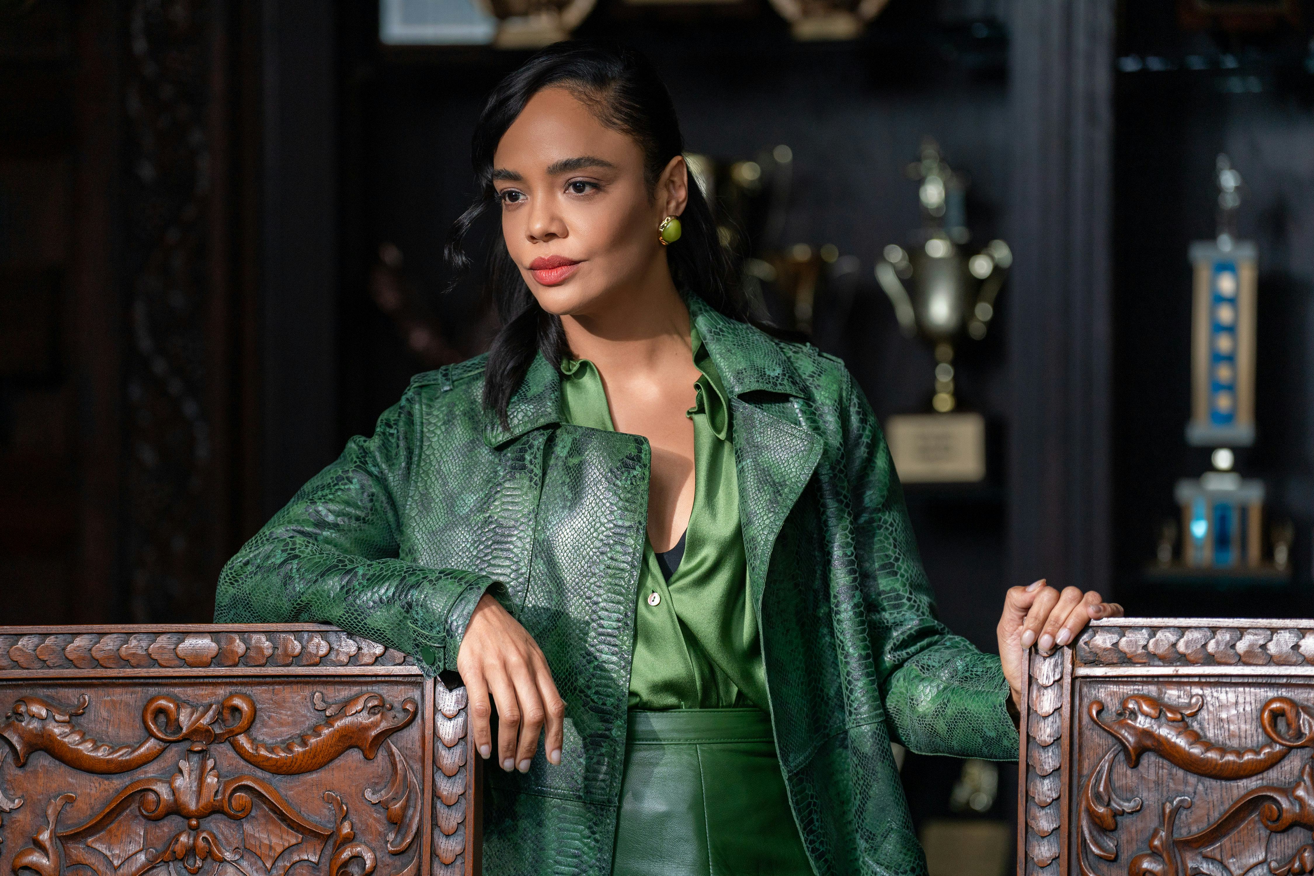 Tessa Thompson as Anna Andrews in His & Hers