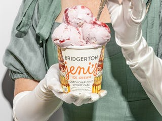 I tried Jeni's two new 'Bridgerton' ice cream flavors before the premiere of Season 4.