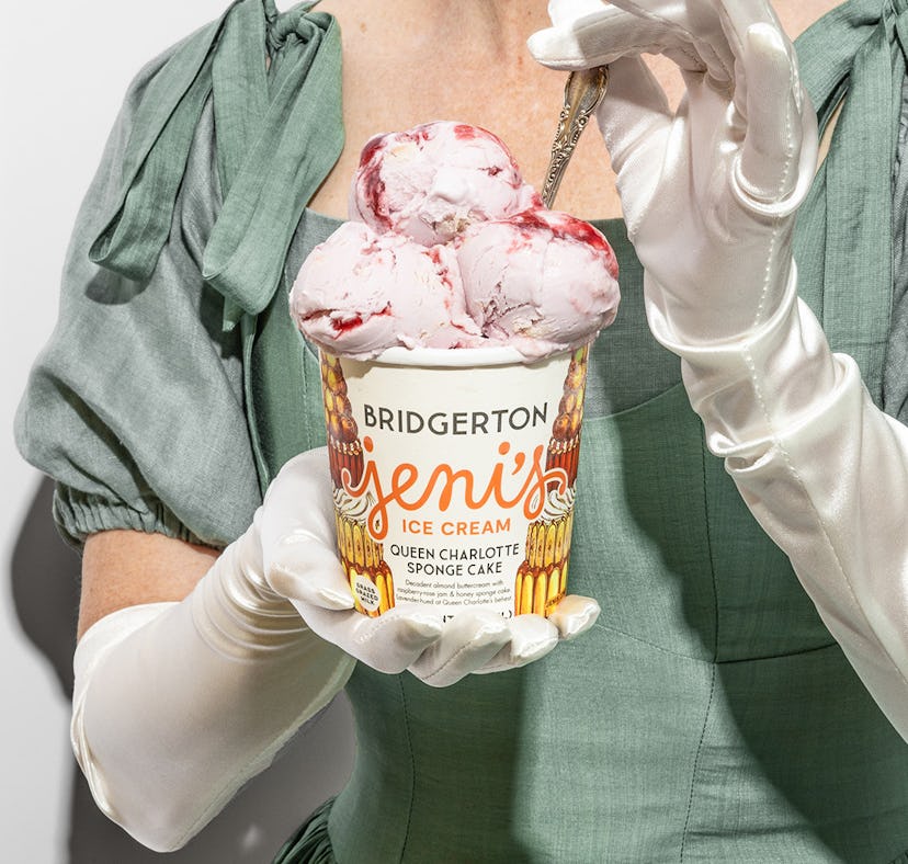 I tried Jeni's two new 'Bridgerton' ice cream flavors before the premiere of Season 4.