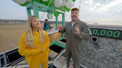 I Tried Starbucks' MrBeast Cannon Ball Drink For 'Beast Games' 2