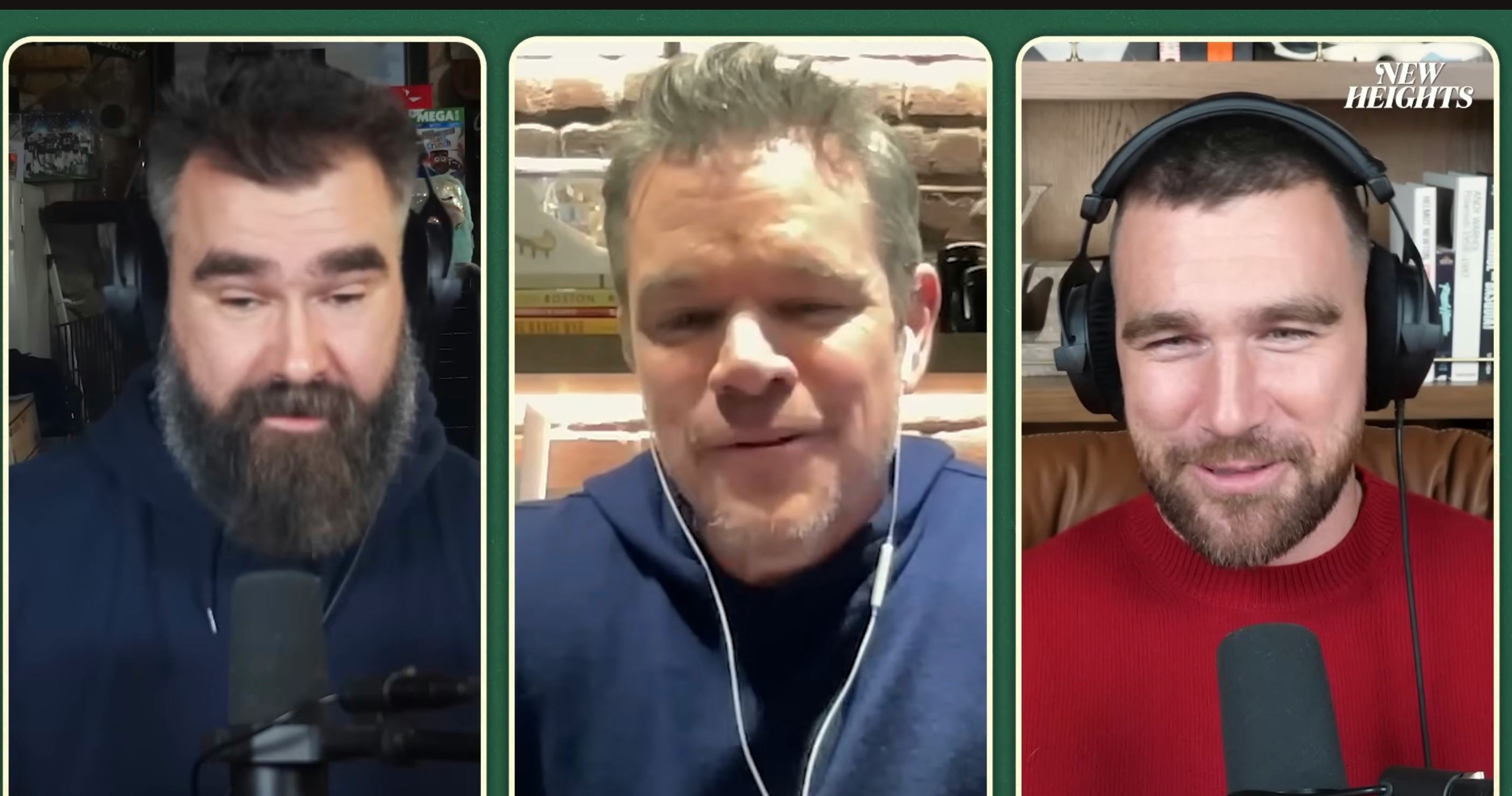 Matt Damon Gushing Over Kylie Kelce's Mom Skills Is A Major Green Flag