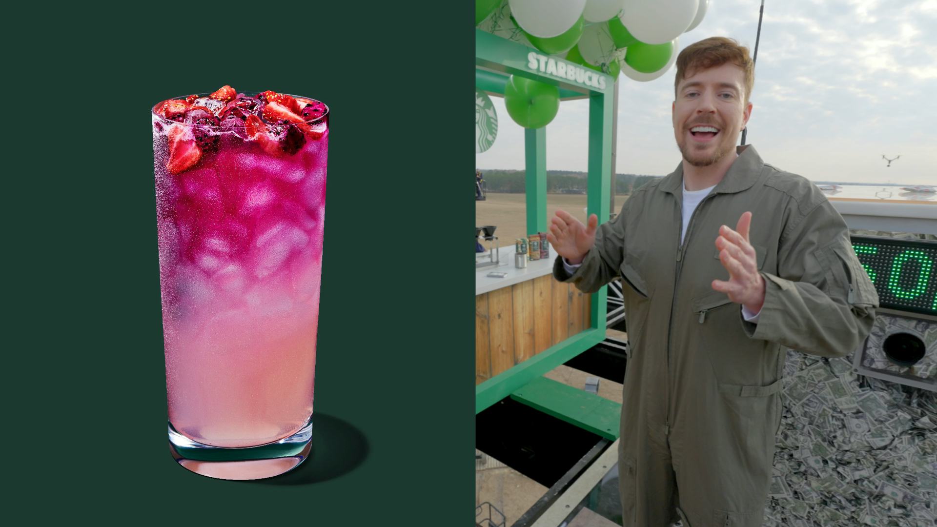 I Tried Starbucks' MrBeast Cannon Ball Drink For 'Beast Games' 2
