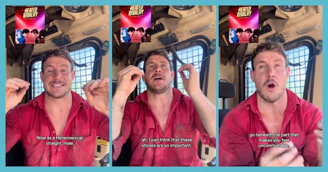 Luke Bateman explains why straight guys should try watching 'Heated Rivalry.'