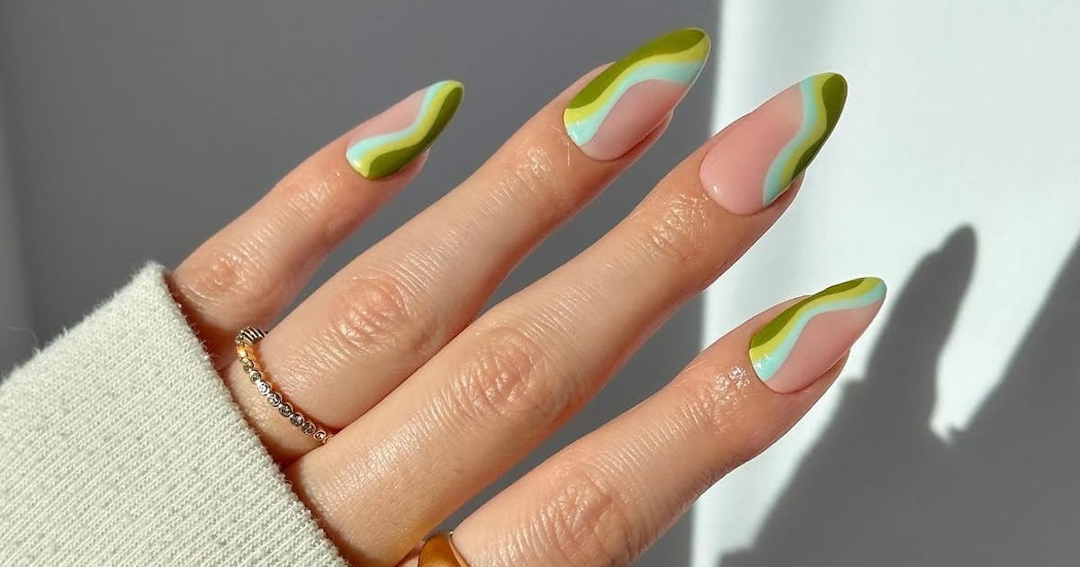 Chartreuse Tips, Glazed Green, & More Wasabi Nail Ideas That Bring The Heat