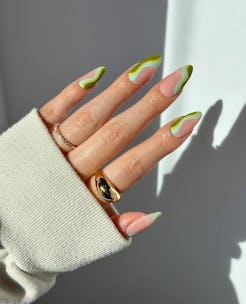 Wasabi nails are bringing spice to your manis in 2026.