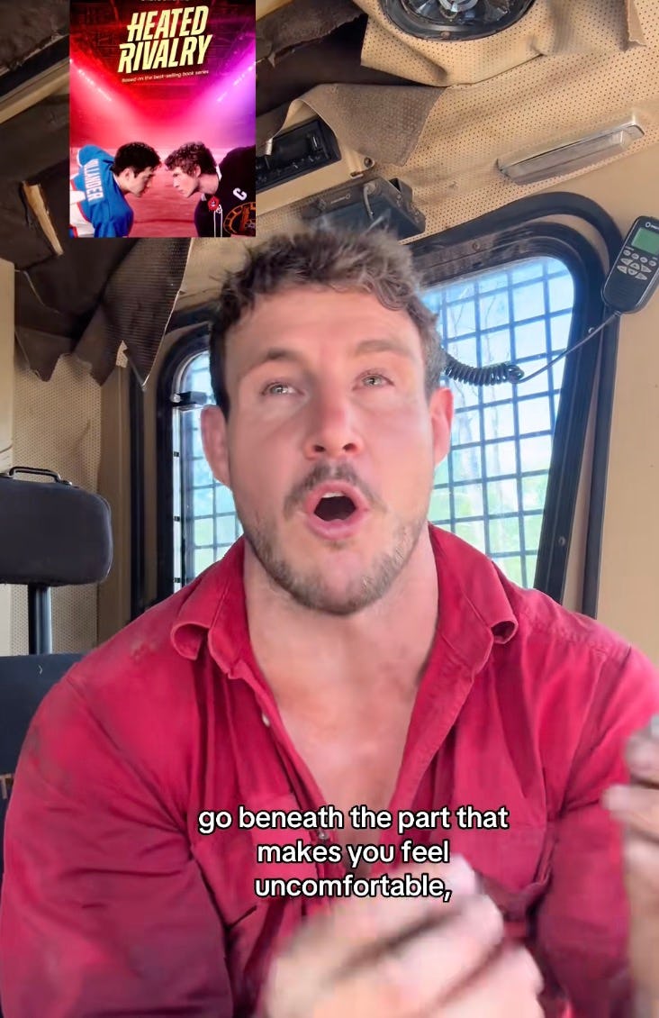 This Popular Booktok Creator Encourages Straight Men To Look Beyond The Sex In 'Heated Rivalry'