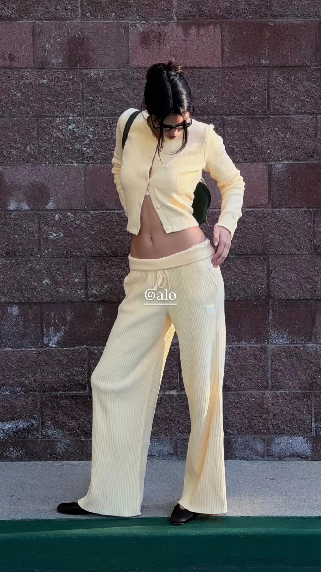 Kendall Jenner Proved Butter Yellow Is Here To Stay In Her Alo Co-Ords