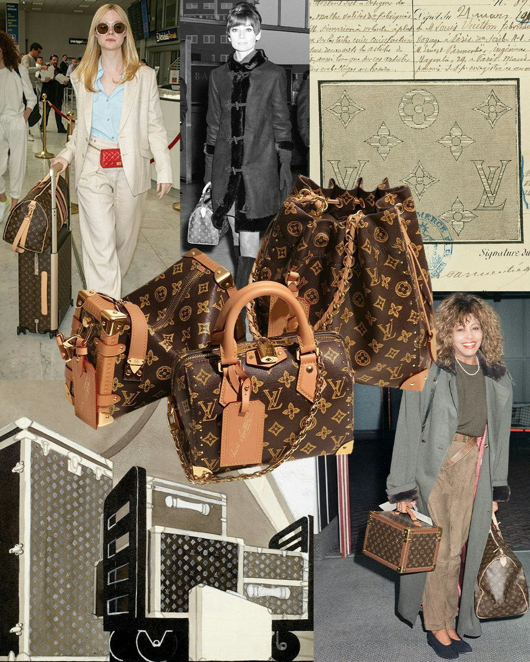 How the Louis Vuitton Monogram Became the Most Famous Logo in Fashion