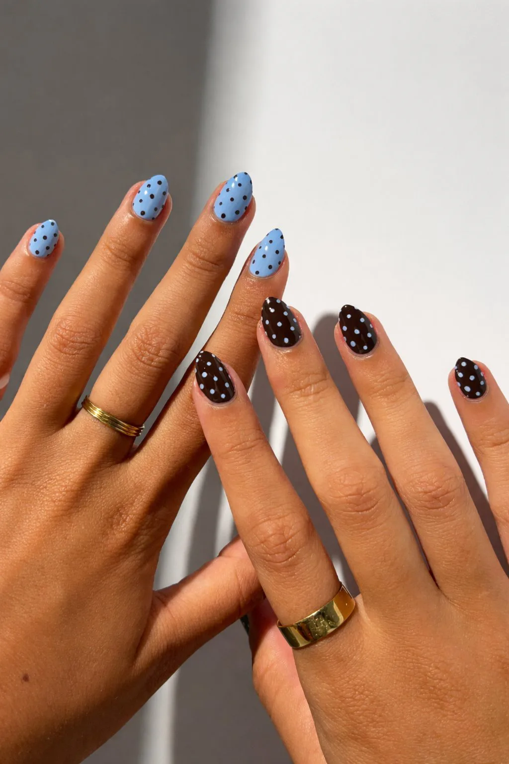 mismatched nail ideas