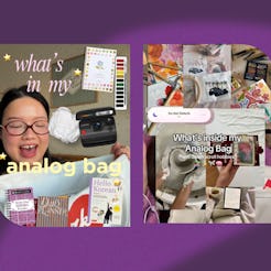 This is your sign to make an analog bag in 2026.