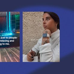 People watching is a form of meditation