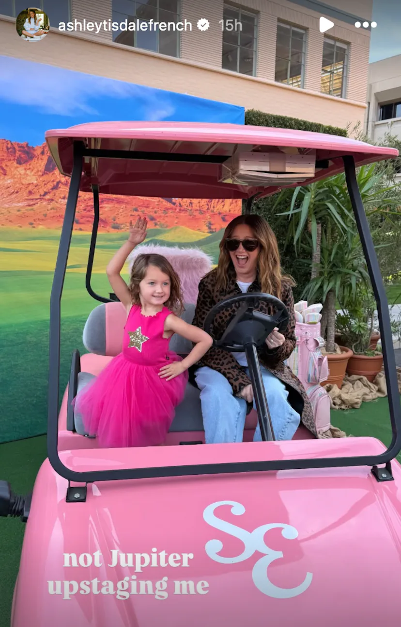 Ashley Tisdale Honors 'High School Musical' Anniversary In Sharpay Costumes Ashley Tisdale Honors 'High School Musical' Anniversary In Sharpay Costumes