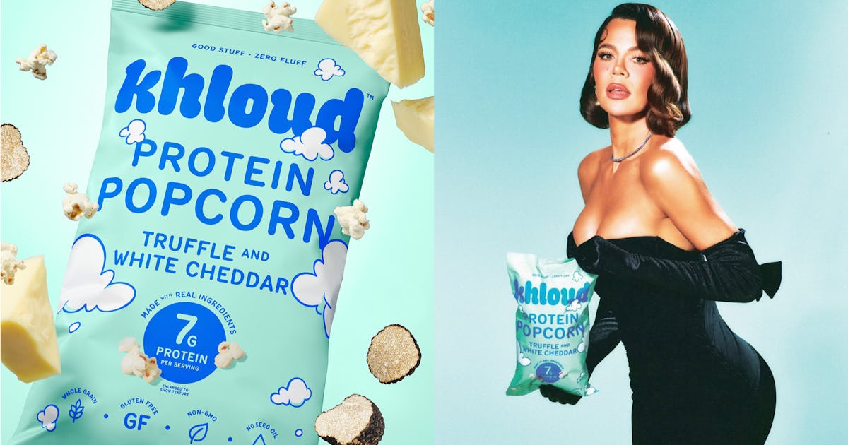I Tried Khloé Kardashian's Khloud Truffle & White Cheddar Popcorn
