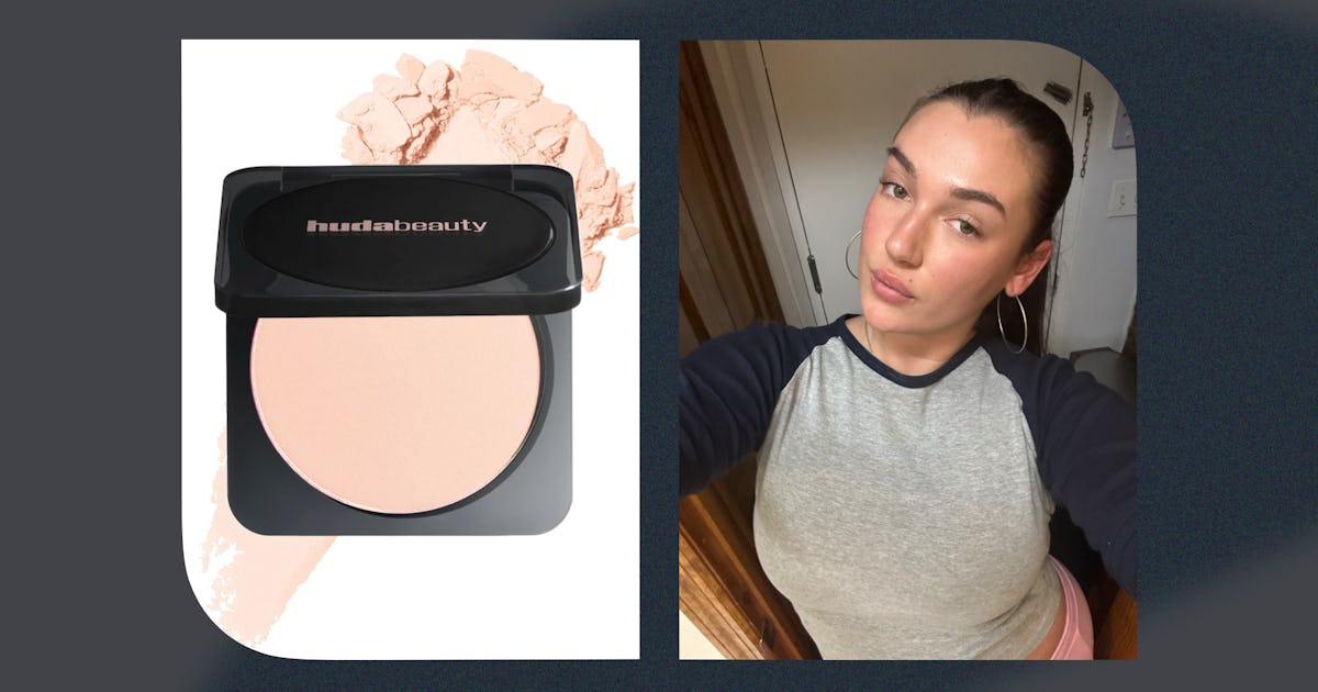 Huda Beauty's Easy Bake Pressed Powder Is A Dream For Oily Skin