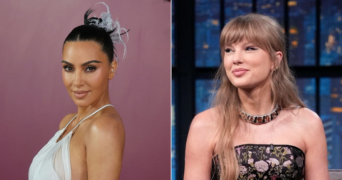 Kim Kardashian Reveals Which Taylor Swift Songs She Listens To