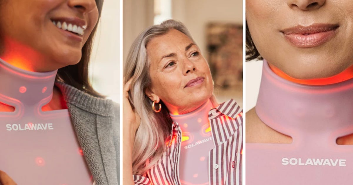 Solawave’s New LED Mask Proves Skin Care Doesn’t Stop At The Jawline