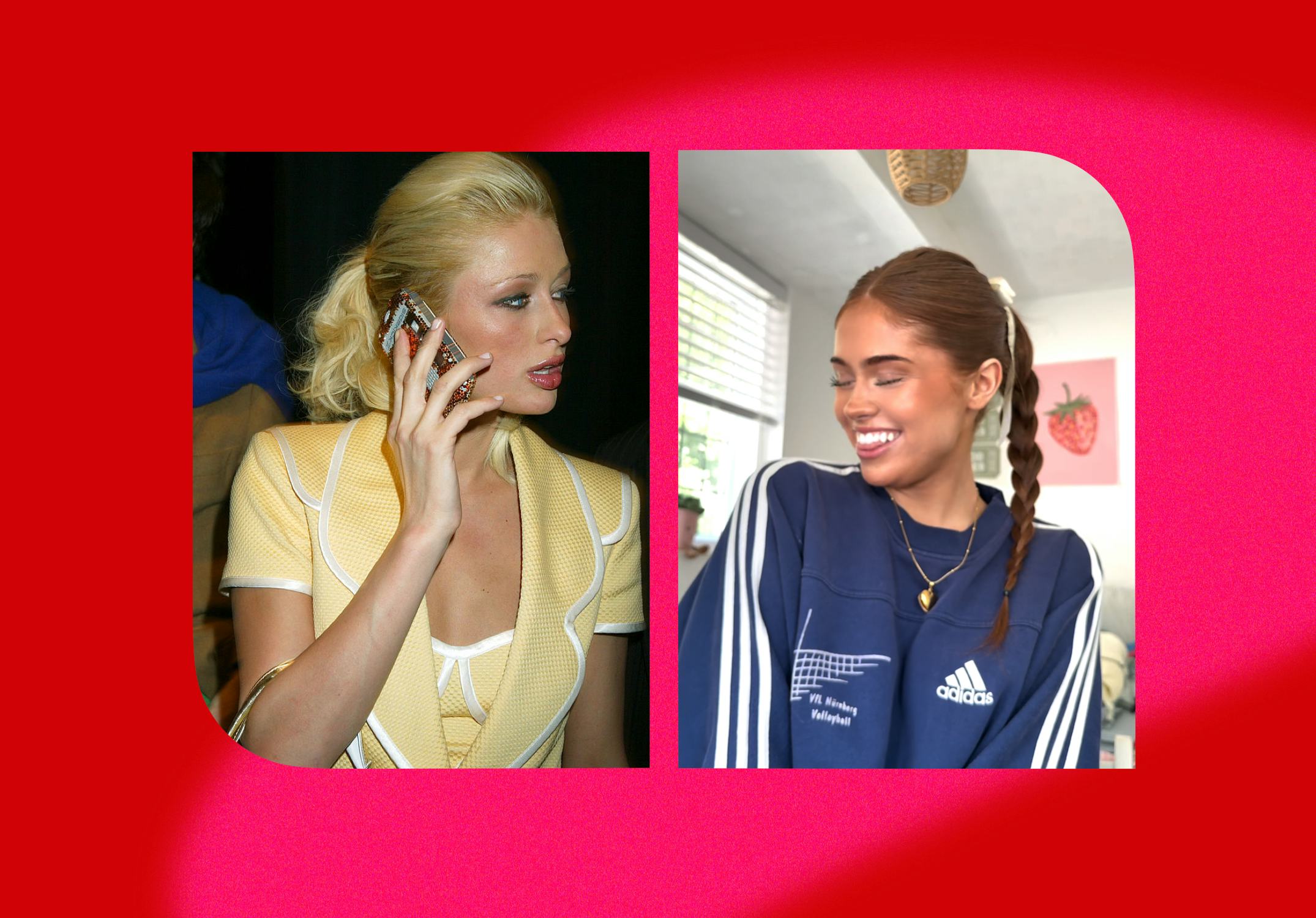 TikTok's "Aussie slickback" hair trend is a modern take on the millennial pouf.