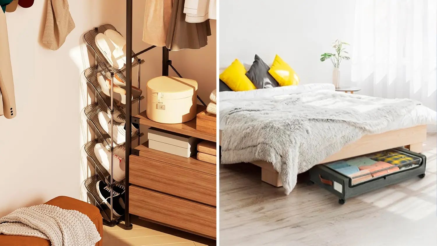 55 Genius, Weird Things That Make Your Home Feel Way More Spacious