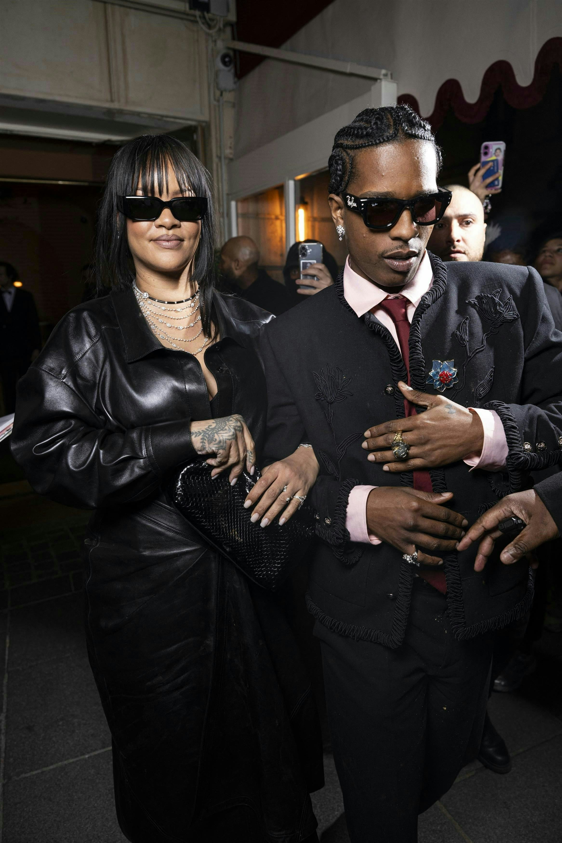 Rihanna & A$AP Rocky Take Their Winning Fashion Streak to Paris