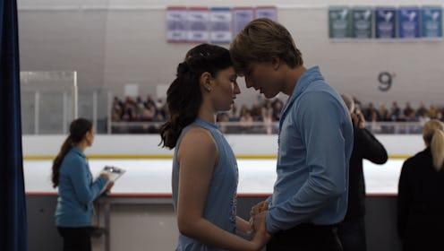 Madelyn Keys and Cale Ambrozic in Finding Her Edge. Photo via Netflix