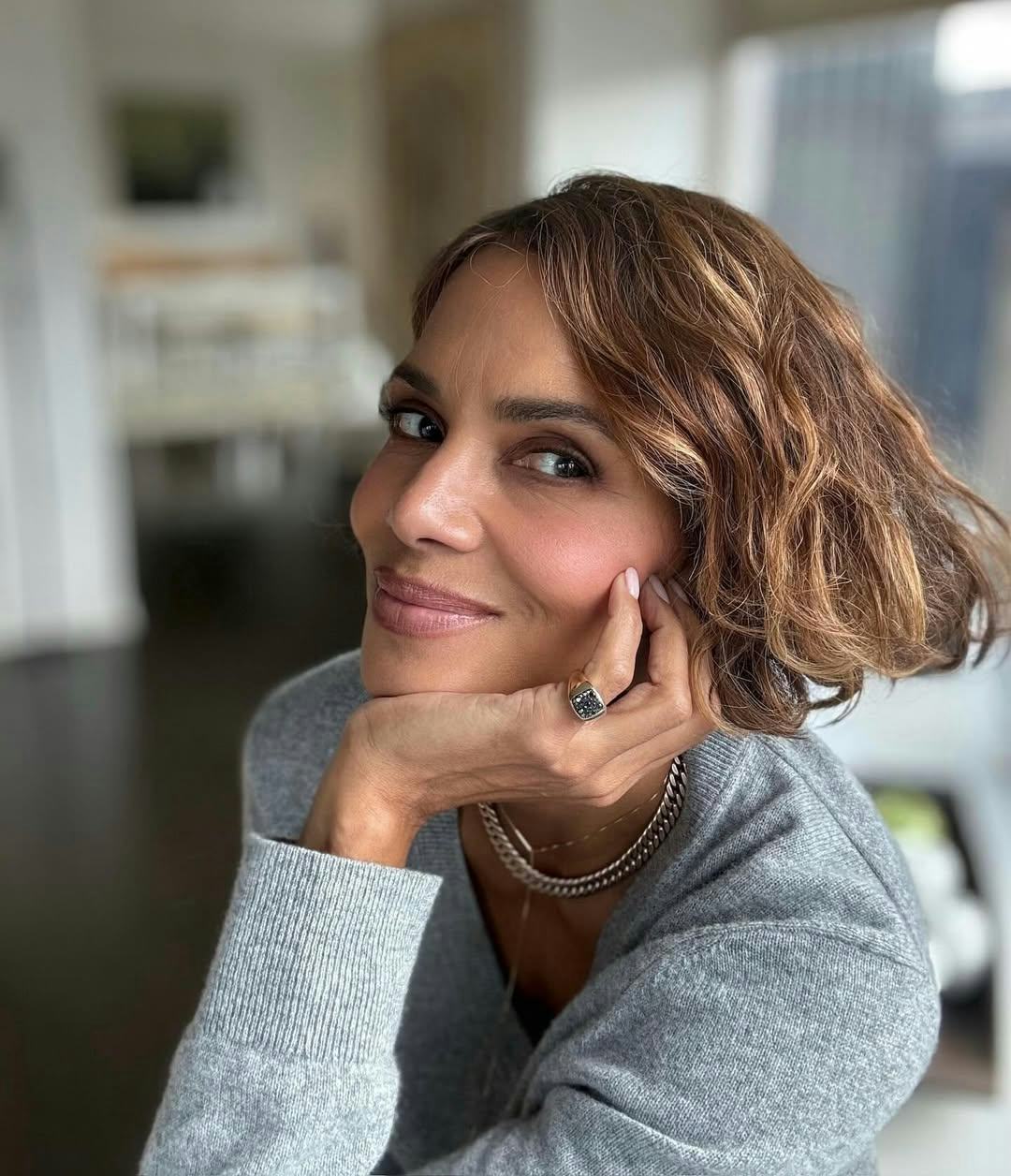 Halle Berry Bob Haircut 