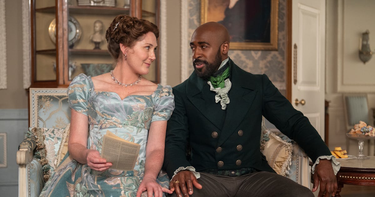 Exclusive: 'Bridgerton's Ruth Gemmell Breaks Down Violet's Steamy Scene With Marcus