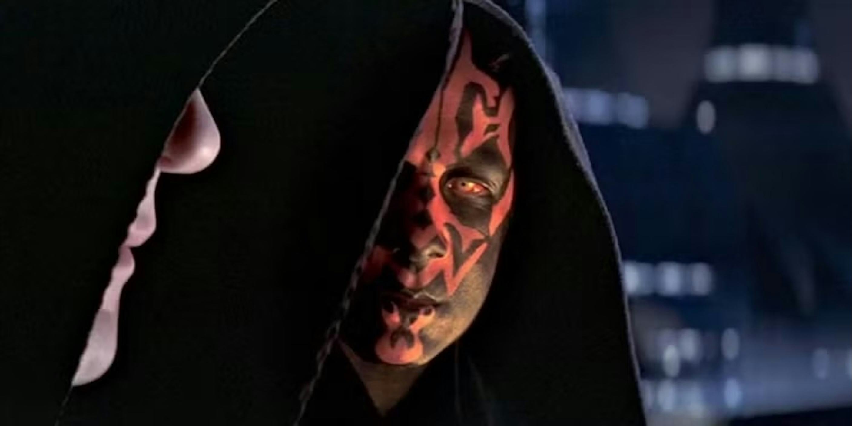 Palpatine and Darth Maul in 'The Phantom Menace.'