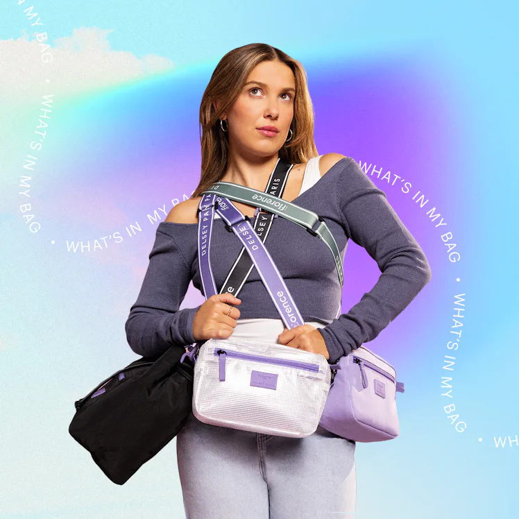 Millie Bobby Brown reveals what's in all of her travel bags.