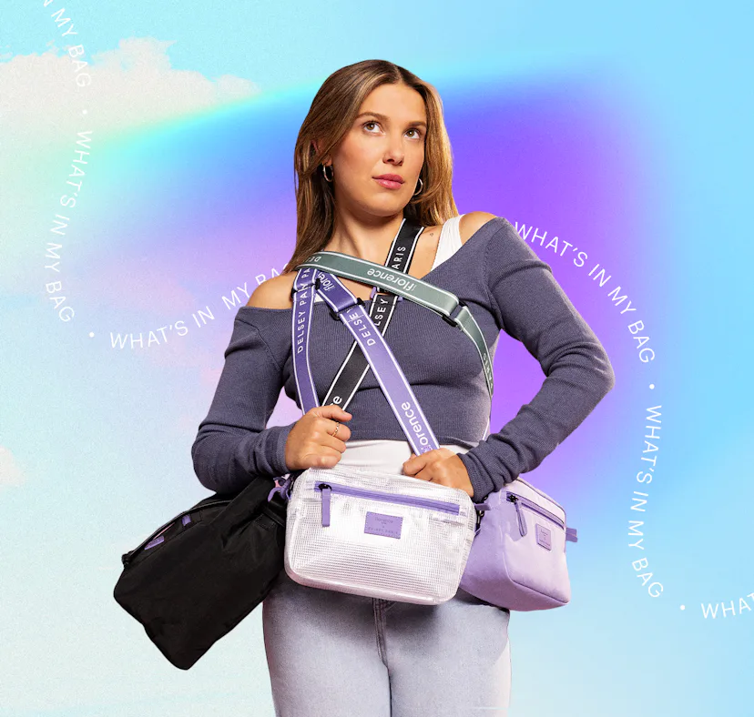 Millie Bobby Brown reveals what's in all of her travel bags.