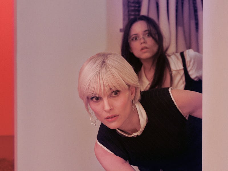 Natalie Portman and Jenna Ortega in The Gallerist