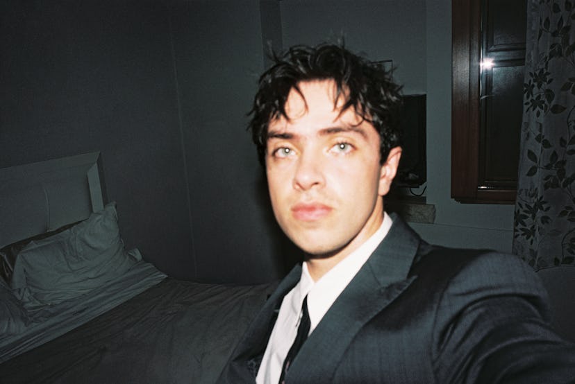 Aidan Zamiri, photographed by himself.