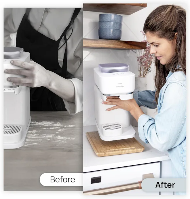 Ibyx Elegant Kitchen Appliance Sliding Tray