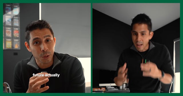 A man talks about the best careers for our kids in the future.