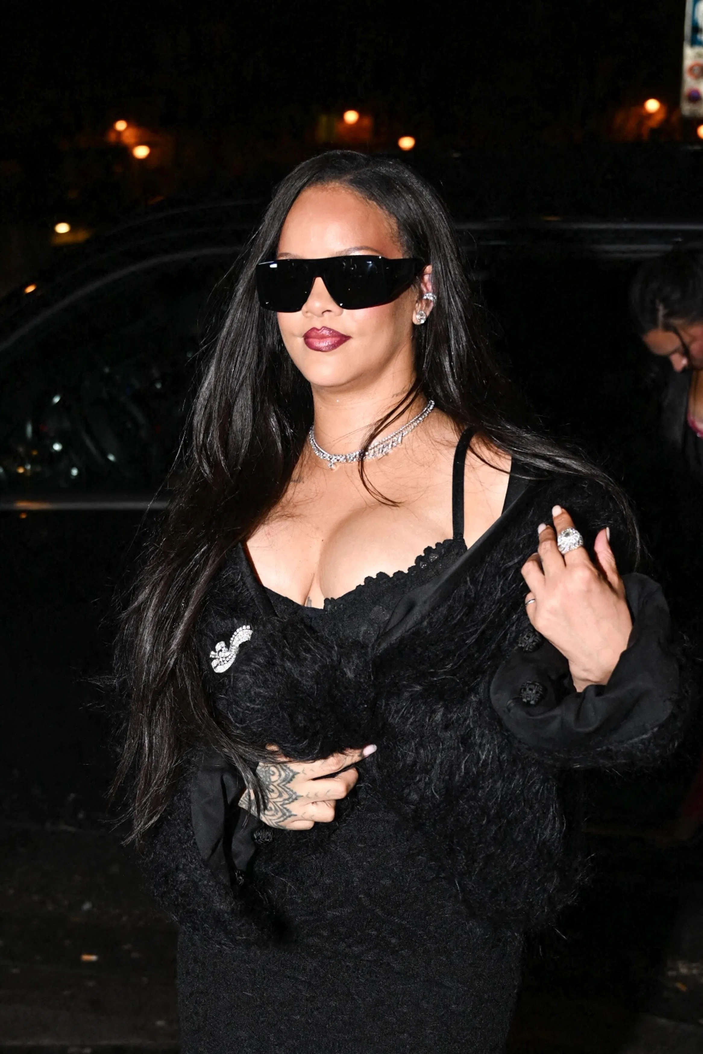 Rihanna Redefined The LBD In A Lingerie-Inspired Dress