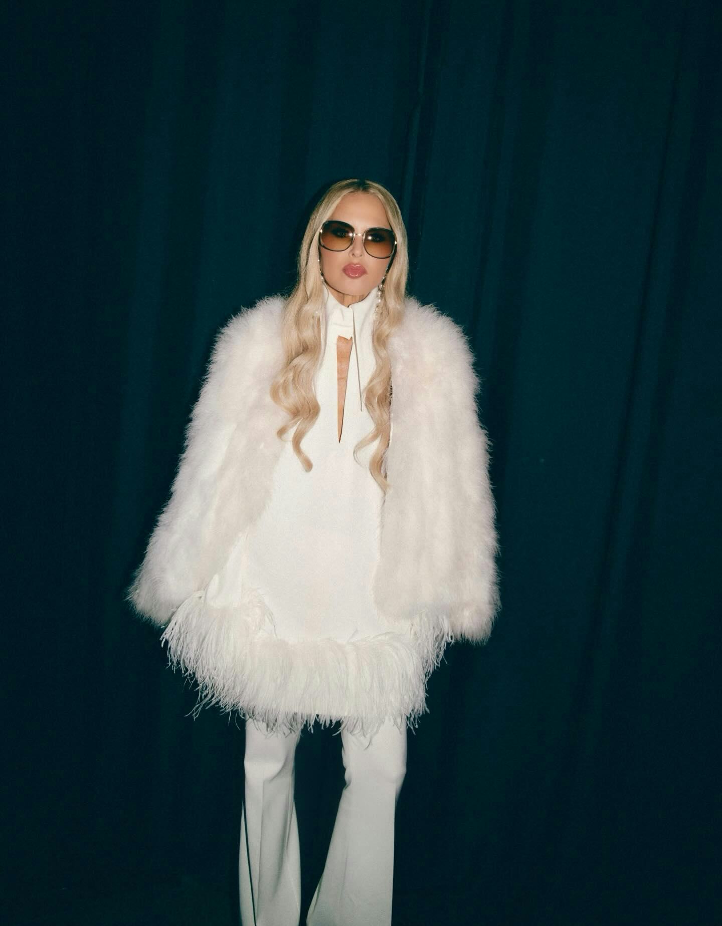 White Faux Fur Coats Are My Latest Obsession, Thanks To Rachel Zoe