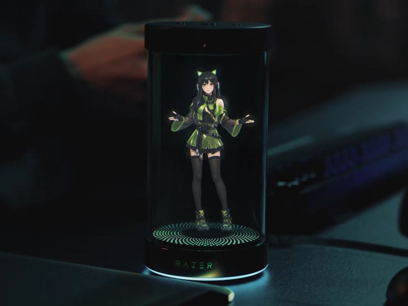 screenshot of Razer's Project Ava AI