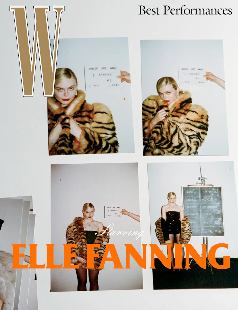 Elle Fanning's leopard look